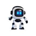 AI Interactive Desk Robot with Voice Recognition Feature Talking Companion, Learning Games, Educational Toy for Kids